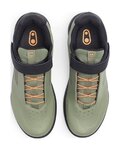CRANKBROTHERS Cycling shoes - STAMP SPEEDLACE - green/orange