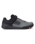 CRANKBROTHERS Cycling shoes - STAMP SPEEDLACE - grey/red
