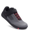 CRANKBROTHERS Cycling shoes - STAMP SPEEDLACE - grey/red