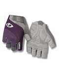 GIRO Cycling fingerless gloves - TESSA - purple