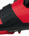 FIZIK Cycling shoes - VENTO X3 OVERCURVE - red/black