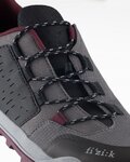 FIZIK Cycling shoes - ERGOLACE X2 - anthracite/bordeaux