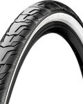CONTINENTAL tyre - RIDE CITY 28 700x42C - white/brown