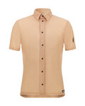 SANTINI shirt - GRAVEL - brown