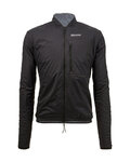 SANTINI Cycling thermal jacket - ALPHA TRAIL - black