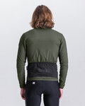 SANTINI Cycling thermal jacket - ALPHA T. - green