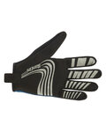 SANTINI Cycling long-finger gloves - MTB - blue