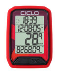 CICLOSPORT tachometer - PROTOS 213 - red