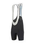 SANTINI Cycling bib shorts - TONO SFERA - grey