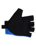 SANTINI Cycling fingerless gloves - CUBO - blue