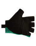 SANTINI Cycling fingerless gloves - CUBO - green