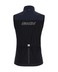 SANTINI Cycling gilet - REDUX VIGOR - blue/black