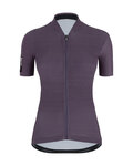 SANTINI Cycling short sleeve jersey - VIGNETO - purple