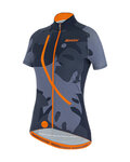 SANTINI Cycling short sleeve jersey - GIADA MAUI LADY - multicolour/blue