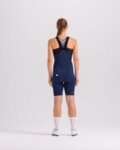SANTINI Cycling bib shorts - UNICO - blue
