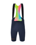SANTINI Cycling bib shorts - UNICO - blue