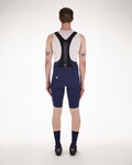 SANTINI Cycling bib shorts - UNICO - blue