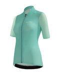 SANTINI Cycling short sleeve jersey - REDUX STAMINA LADY - light blue