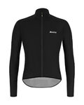 SANTINI Cycling windproof jacket - NEBULA PURO - black