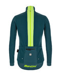 SANTINI Cycling thermal jacket - VEGA MULTI  - green