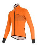 SANTINI Cycling rain jacket - GUARD NIMBUS - orange