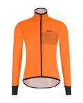 SANTINI Cycling rain jacket - GUARD NIMBUS - orange