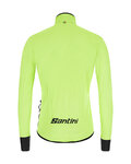 SANTINI Cycling rain jacket - GUARD NIMBUS - light green