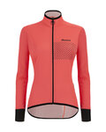 SANTINI Cycling rain jacket - GUARD NIMBUS - orange
