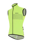 SANTINI Cycling gilet - GUARD NIMBUS - light green
