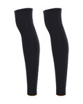 SANTINI Cycling leg warmers - UNICO - black