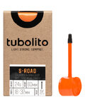TUBOLITO tyre tube - S-TUBO ROAD 700x18/28C - SV60 - orange