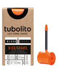 TUBOLITO tyre tube - S-TUBO CX/GRAVEL BLACK - SV42 - orange