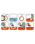 TUBOLITO tyre tube - TUBO PATCH KIT - orange