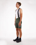 SANTINI Cycling bib shorts - GRAVEL - green