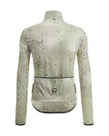 SANTINI Cycling windproof jacket - FANGO - ivory