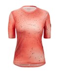 SANTINI Cycling short sleeve t-shirt - FANGO DELTA - red