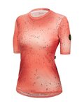 SANTINI Cycling short sleeve t-shirt - FANGO DELTA - red