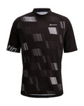 SANTINI Cycling short sleeve jersey - FIBRA MTB - black