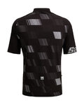 SANTINI Cycling short sleeve jersey - FIBRA MTB - black