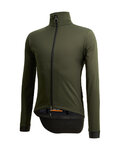 SANTINI Cycling thermal jacket - VEGA TRAIL - green