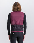 SANTINI Cycling gilet - ALPHA PACK - bordeaux
