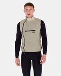 SANTINI Cycling gilet - ALPHA PACK - beige