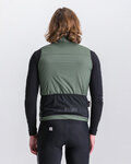 SANTINI Cycling gilet - ALPHA PACK - green