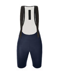 SANTINI Cycling bib shorts - PLUSH - blue