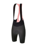 SANTINI Cycling bib shorts - REDUX SPEED - grey