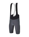 SANTINI Cycling bib shorts - REDUX SPEED - grey
