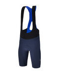 SANTINI Cycling bib shorts - REDUX SPEED - blue