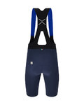 SANTINI Cycling bib shorts - REDUX SPEED - blue
