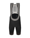 SANTINI Cycling bib shorts - KARMA DELTA - black