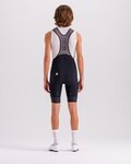 SANTINI Cycling bib shorts - KARMA DELTA - black